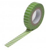 Trendy Tape -  Skinny Minnie - Green Stripe